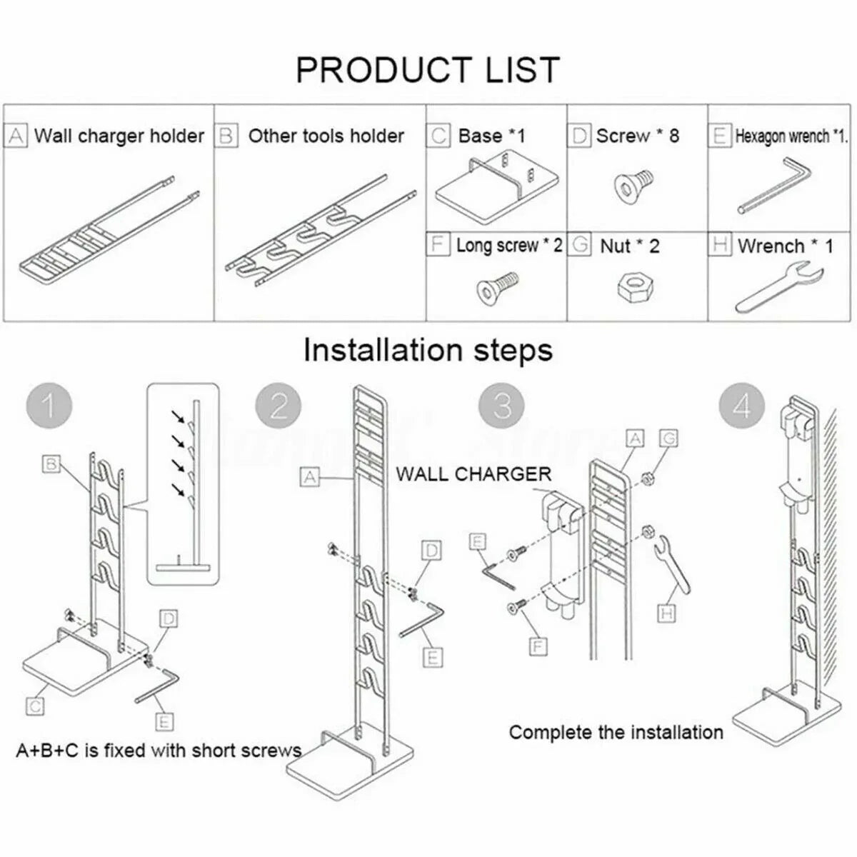Freestanding Cordless Vacuum Cleaner Stand Rack Holder For Dyson V6 7 V8 V10 V11 - Mekamart Australia