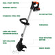 3in1 Cordless Grass Trimmer Grass Lawn Brush Cutter Whipper Snipper with 1 Battery - Mekamart Australia
