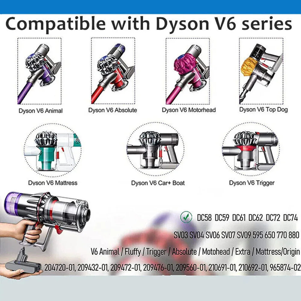 9900MAH For Dyson V6 Battery SV03 SV04 SV09 DC58 DC59 DC61 DC62 DC74 v6 Animal - Mekamart Australia