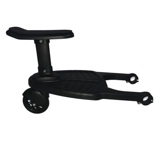 Stroller Step Board Toddler Buggys Wheel Standing Board Skateboard For Pram Kids Black - Mekamart Australia