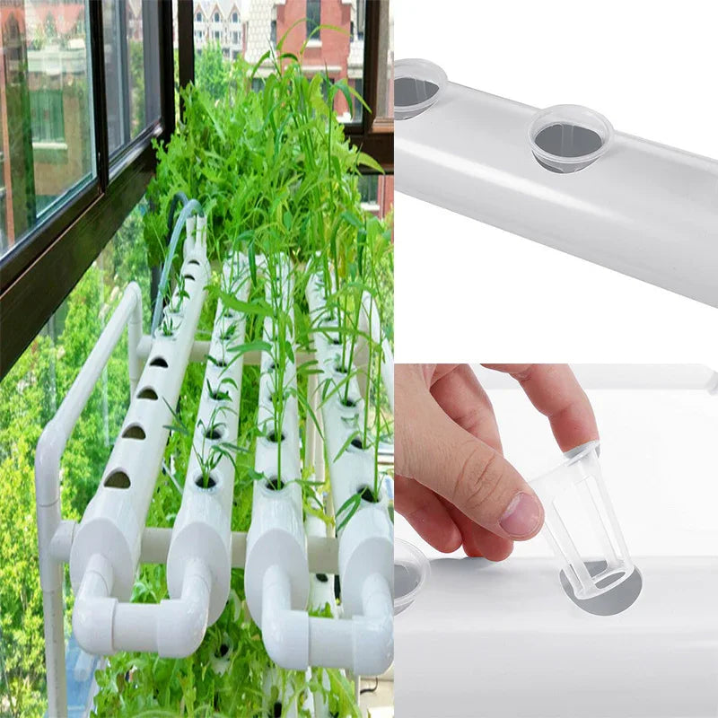 108 Plant Sites Hydroponic Grow Tool Kit Vegetable Garden Hydroponic Grow System - Mekamart Australia