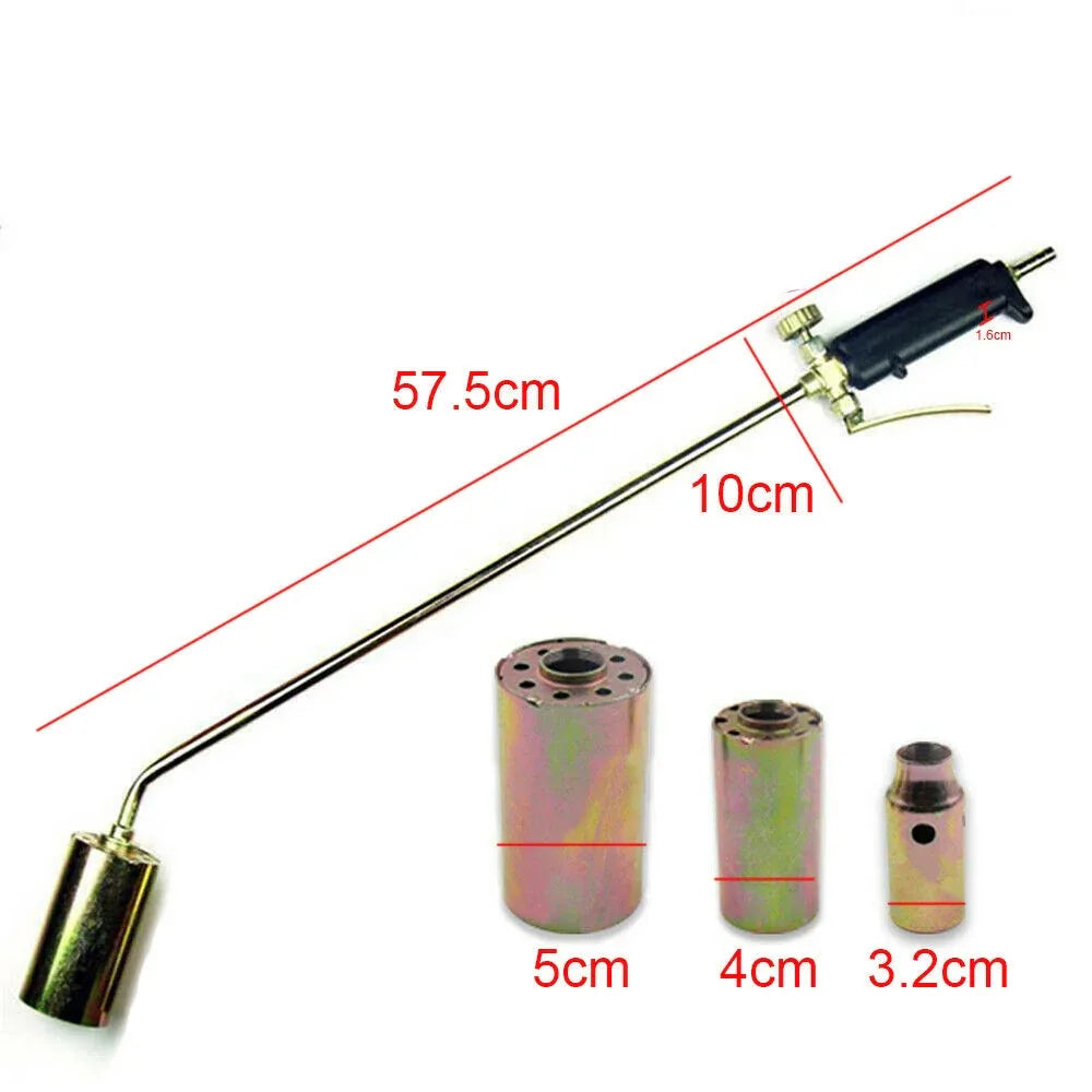 Weed Torch Burner Kit Shrub Weed Grass Killer Butane Gas Garden Tools Nozzl Hose - Mekamart Australia