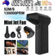 130000 RPM Powered Mini Jet Fan Dry Fan Mini Blower Turbo Fan Multifunctional - Mekamart Australia
