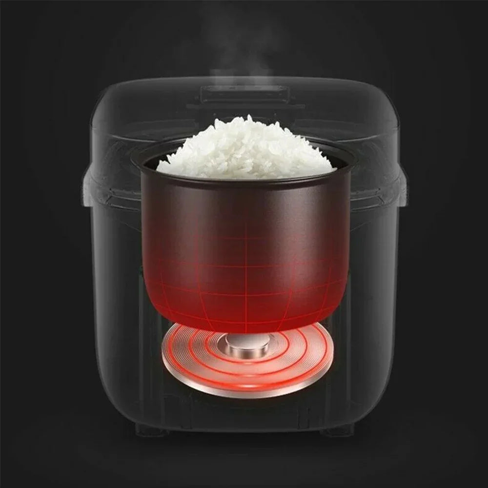 1.2L Portable Electric Rice Cooker Mini Small 3 Cups For 1-2 Person Kitchen Home - Mekamart Australia
