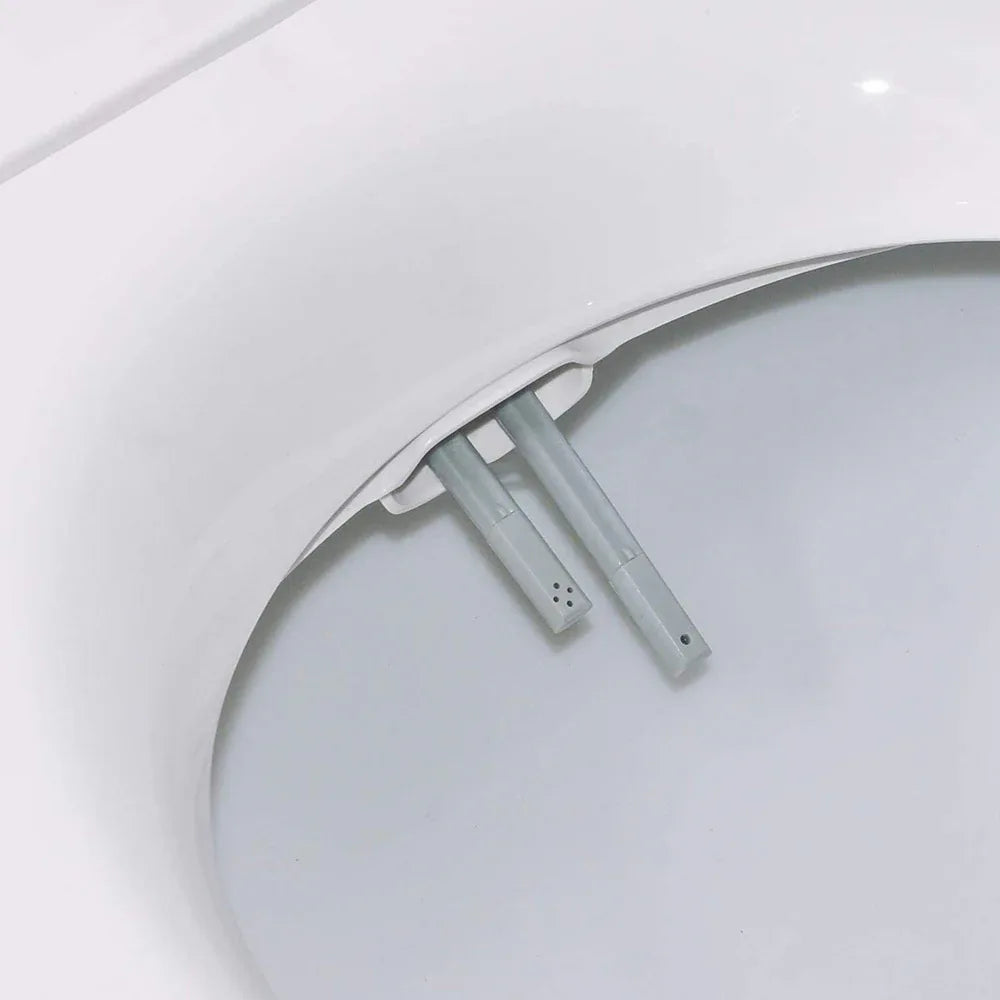 Non Electric Bidet Toilet Seat D Cover Bathroom Dual Nozzle Spray Water Wash - Mekamart Australia