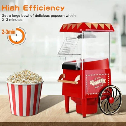 Electric Home Popcorn Machine Classic Car Corn Popper Maker For Kid Gift - Mekamart Australia