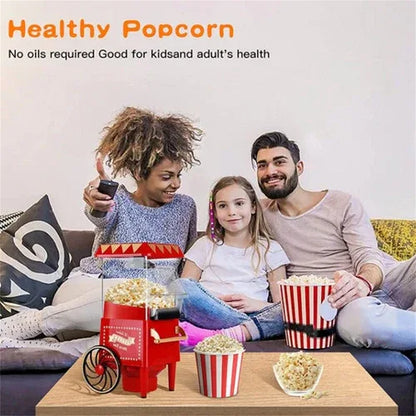 Electric Home Popcorn Machine Classic Car Corn Popper Maker For Kid Gift - Mekamart Australia