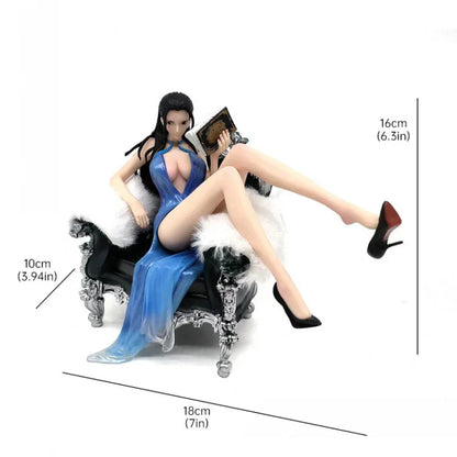 ONE PIECE Sofa Nico·Robin Figures Nico·Robin Sitting Dress Model Statue Boxed - Mekamart Australia