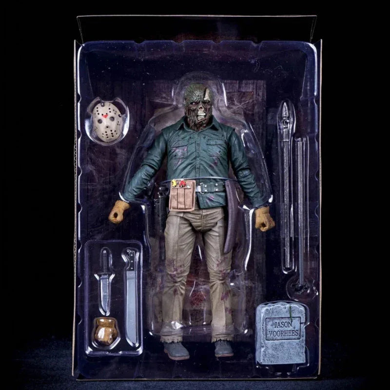 Friday The 13th Part VI Jason Lives Voorhees Action Figure Model 18cm - Mekamart Australia