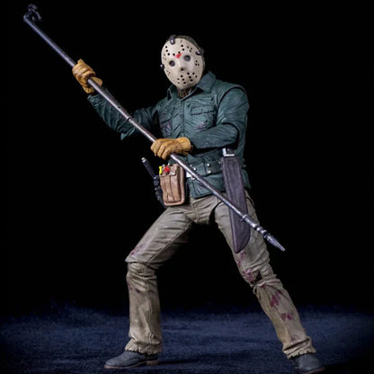 Friday The 13th Part VI Jason Lives Voorhees Action Figure Model 18cm - Mekamart Australia