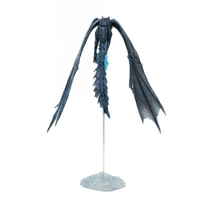 GAME OF THRONES Viserion Ice Dragon Action Figure Statue PVC Toys Boxed Gift - Mekamart Australia
