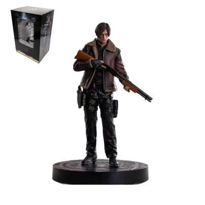 Resident Evil Leon Scott Kennedy Figure Game Model Statue Toy 33cm - Mekamart Australia