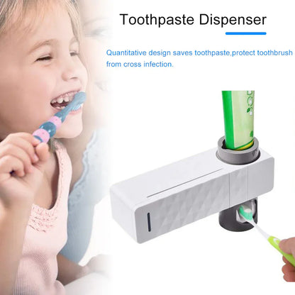 UV Lamp Sterilizer Toothbrush Holder Bathroom Automatic Toothpaste Health Clean - Mekamart Australia