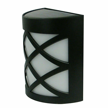 Outdoor Solar Wall Lights Door Garden Step Bright 6 LED Fence Light Path Lamp AU - Mekamart Australia