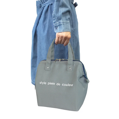 Insulated Thermal Cooler Lunch Bag Portable Picnic Storage Bag Pouch 22*14*25cm - Mekamart Australia