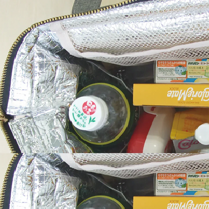 Insulated Thermal Cooler Lunch Bag Portable Picnic Storage Bag Pouch 22*14*25cm - Mekamart Australia