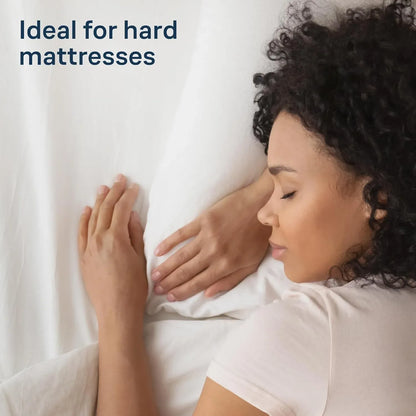 Luxury Mattress Topper Pillowtop Bedding Mat Pad Fitted Cover Underlay SINGLE - Mekamart Australia