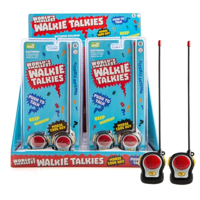 World's Smallest Walkie Talkies - Mekamart Australia