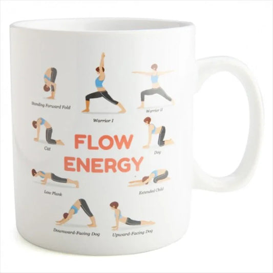 Yoga Poses Giant Coffee Mug - Mekamart Australia