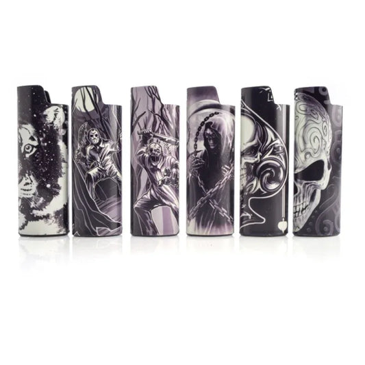 Glow In The Dark Metal Lighter (SENT AT RANDOM) - Mekamart Australia