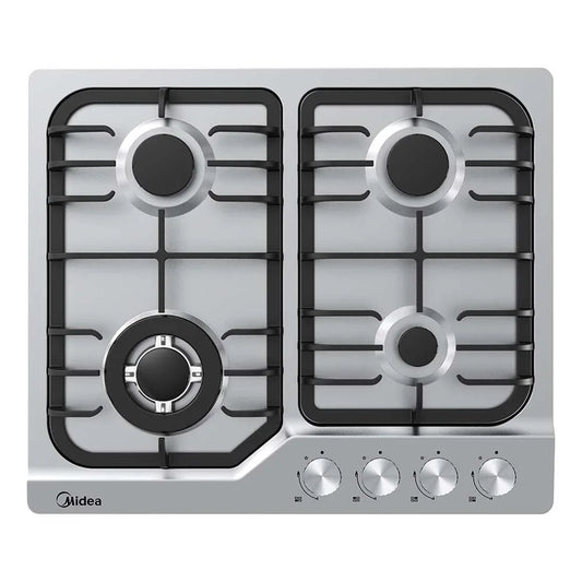 Gas Cooktop 60cm Stainless Steel 4 Burners - Mekamart Australia