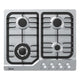 Gas Cooktop 60cm Stainless Steel 4 Burners - Mekamart Australia