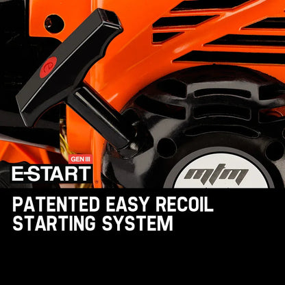 MTM Petrol Leaf Blower 26CC 2-Stroke Petrol Hand Garden Yard Outdoor Two - Mekamart Australia