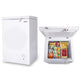 GECKO 100L Portable Chest Freezer, 12V/24V/240V for Motorhome and Caravan, White - Mekamart Australia