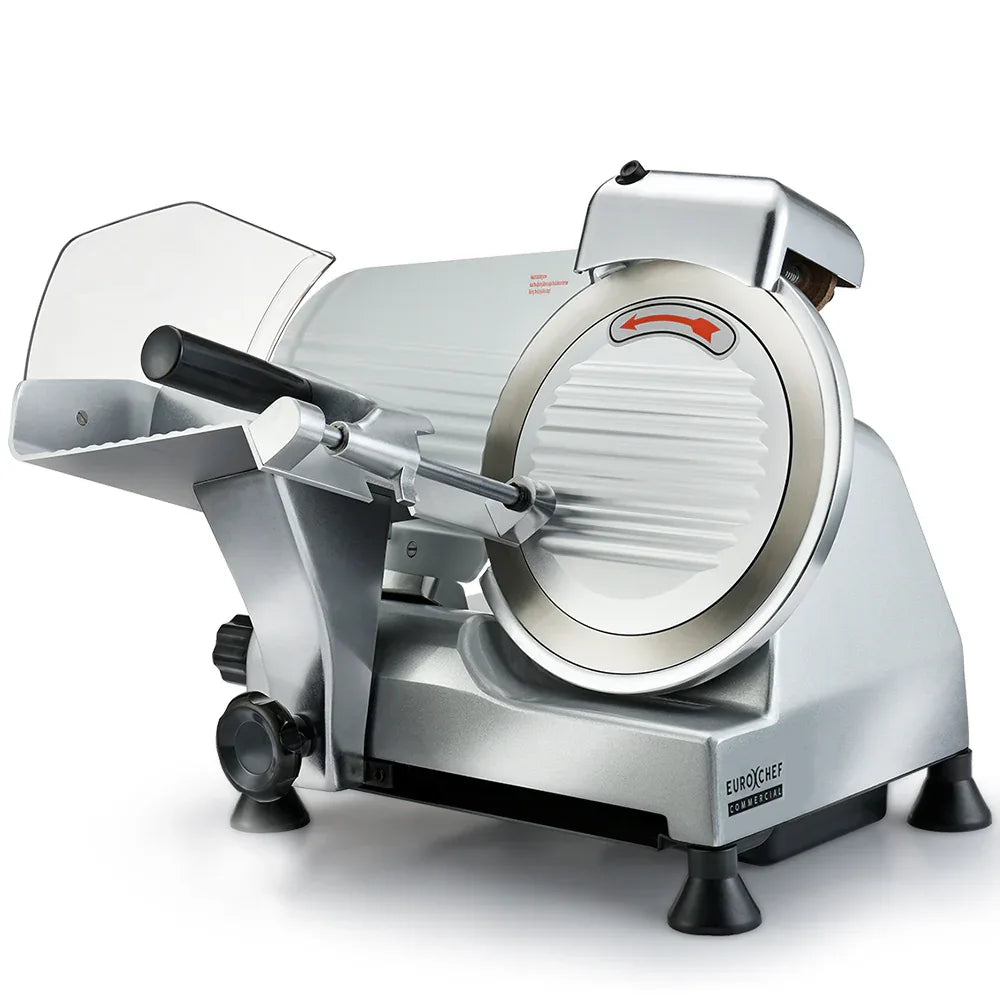 EUROCHEF 8 Inch Commercial Meat Slicer 280W Electric Food Cutting Machine, Deli Shaver Cutter 200mm - Mekamart Australia