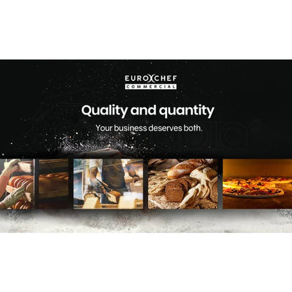 EUROCHEF 30L Spiral Dough Mixer Commercial Machine Bakery Bread Kneader Litre Small - Mekamart Australia