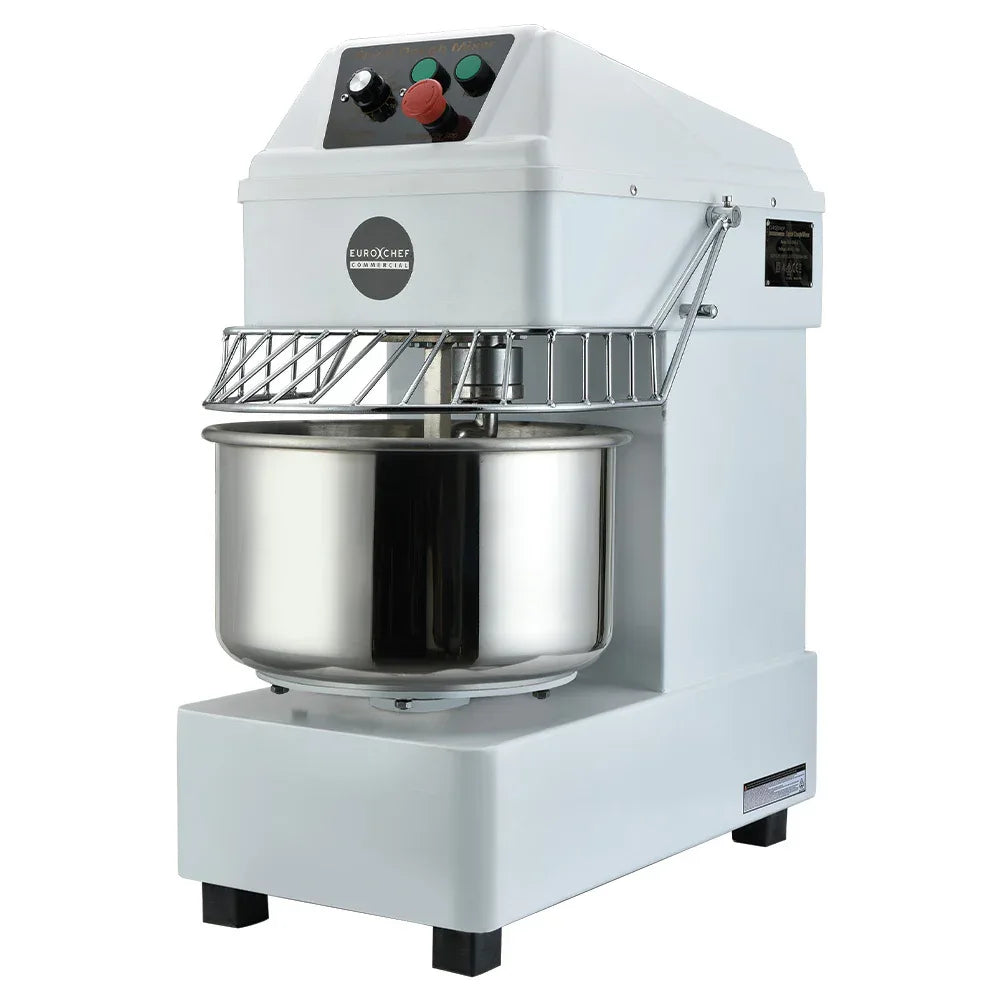 EUROCHEF 30L Spiral Dough Mixer Commercial Machine Bakery Bread Kneader Litre Small - Mekamart Australia