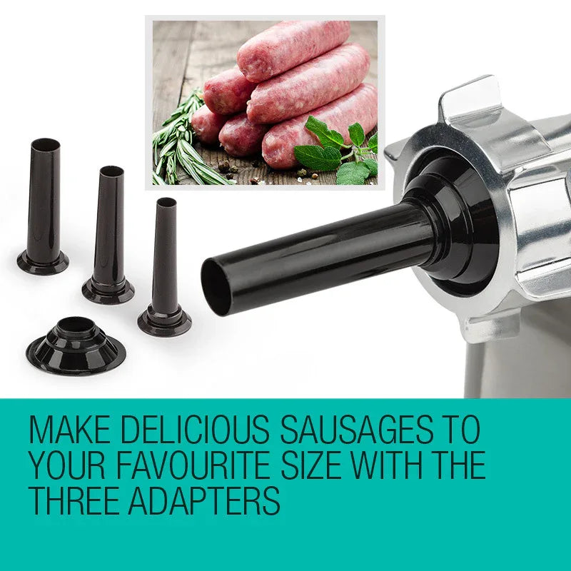 EuroChef Meat Grinder Electric Mincer Sausage Filler Kebbe Maker - Mekamart Australia