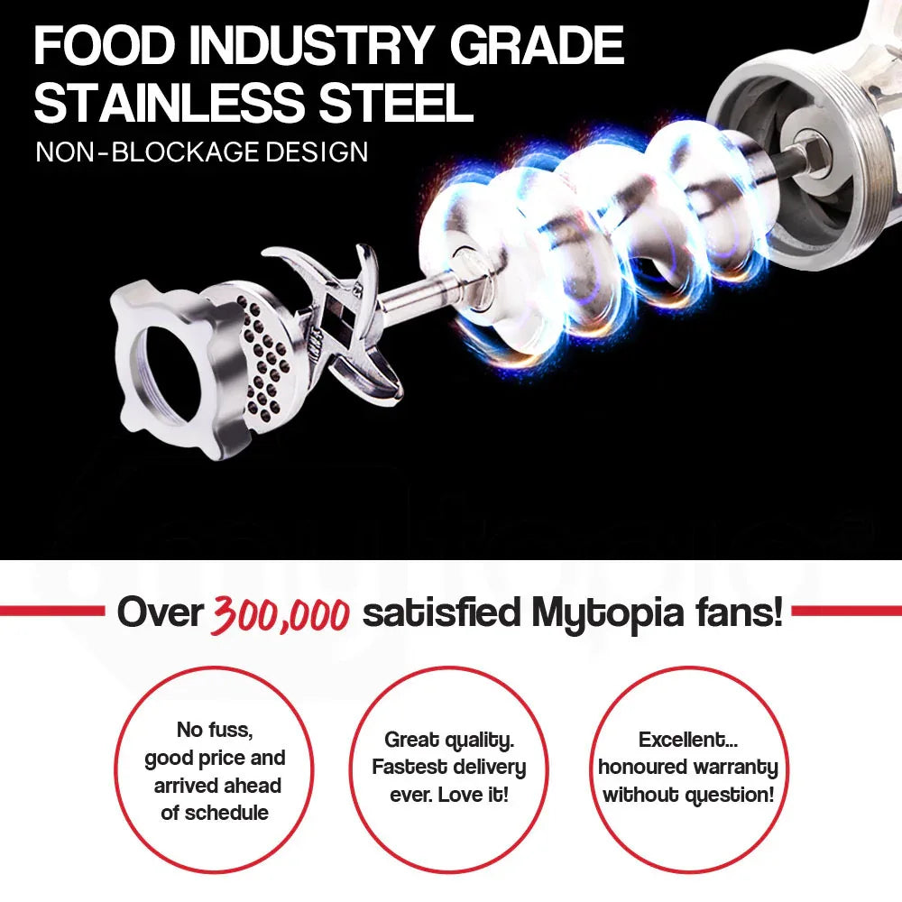 EUROCHEF Meat Grinder Mincer Food Commercial Electric Machine Chopper Shredder - Mekamart Australia