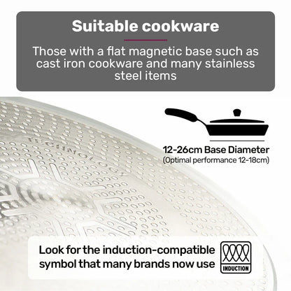 EUROCHEF Double Induction Cooktop, 9 Heat Levels, Fast Electric Portable Cooker, Touch Controls, Standard 10A Power Plug - Mekamart Australia