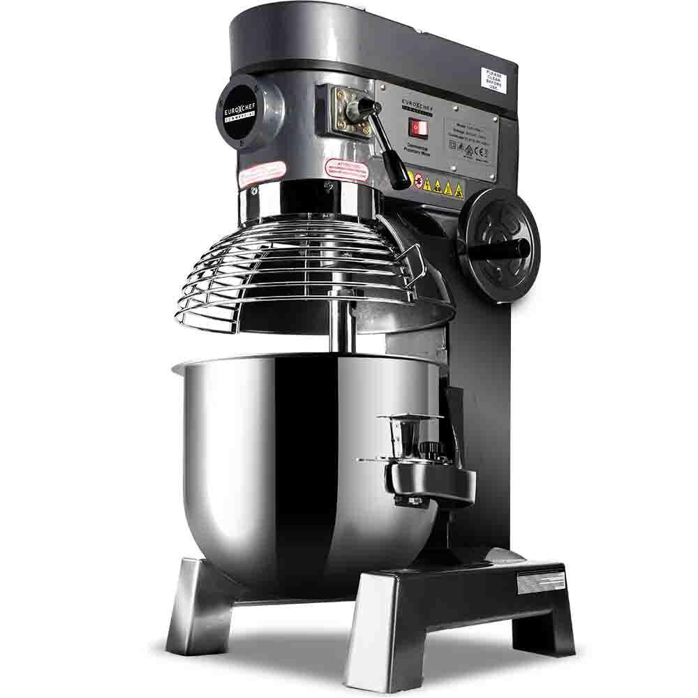 EUROCHEF Planetary Mixer 30L Commercial Stand Cake Kitchen Vertical Dough Food Floor Bench - Mekamart Australia