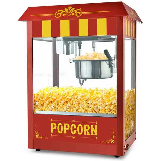 EUROCHEF Commercial Electric Popcorn Maker Machine Pop Corn Popper Cooker - Mekamart Australia