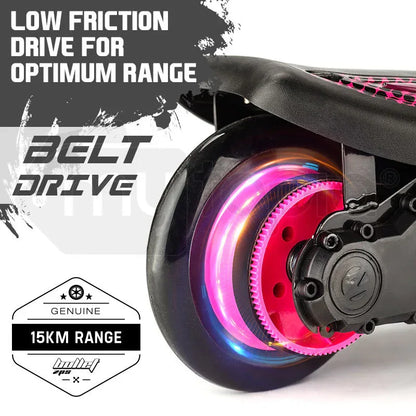 BULLET ZPS Kids Electric Scooter 140W Children Toy Pink Girls Battery Ride - Mekamart Australia