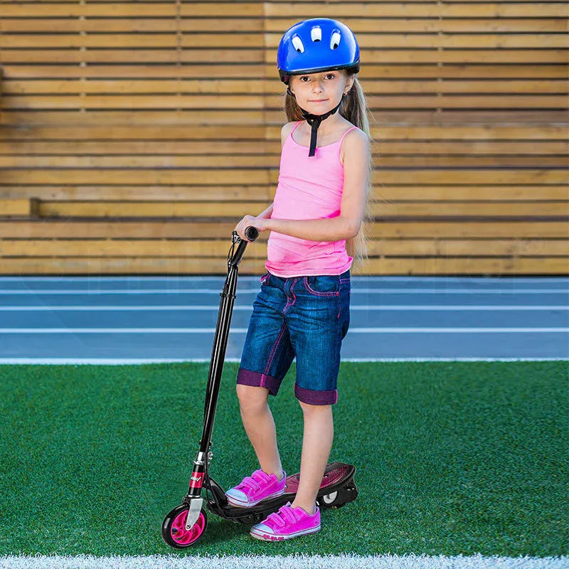 BULLET ZPS Kids Electric Scooter 140W Children Toy Pink Girls Battery Ride - Mekamart Australia