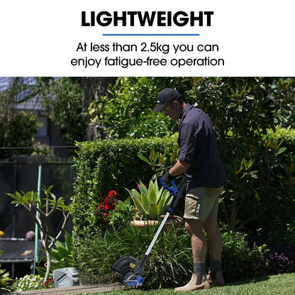 POWERBLADE LN4 20V Cordless Electric Line Trimmer & Garden Edger Kit, with Battery and Fast Charger - Mekamart Australia