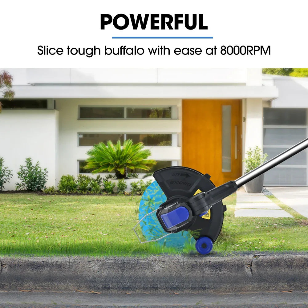 POWERBLADE LN4 20V Cordless Electric Line Trimmer & Garden Edger Kit, with Battery and Fast Charger - Mekamart Australia