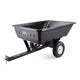 PLANTCRAFT 400LBS Poly Dump Cart Garden Tip Trailer Tray Tow Quad ATV Ride - Mekamart Australia