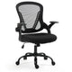FORTIA Ergonomic Office Desk Chair, Coolmesh Fabric, Adjustable Recline, Black Mesh/Black Frame - Mekamart Australia