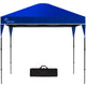 RED TRACK 3x3m Ultra Compact Folding Gazebo, Carry bag, Portable Outdoor Popup Marquee for Camping Beach, Navy Blue - Mekamart Australia