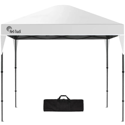 RED TRACK 3x3m Ultra Compact Folding Gazebo, Carry bag, Portable Outdoor Popup Marquee for Camping Beach, White - Mekamart Australia