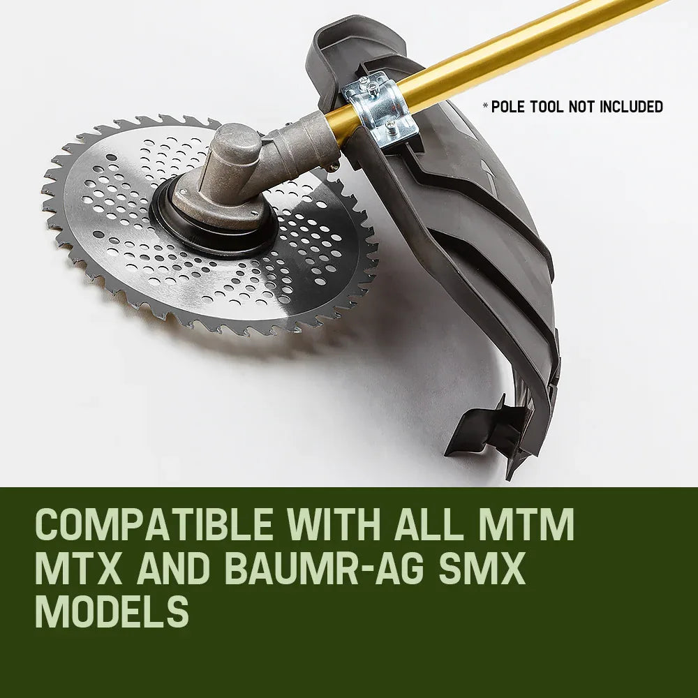 MTM 5x Carbide Tipped 40 Tooth Brush Cutter Blade Whipper Snipper Brushcutter - Mekamart Australia