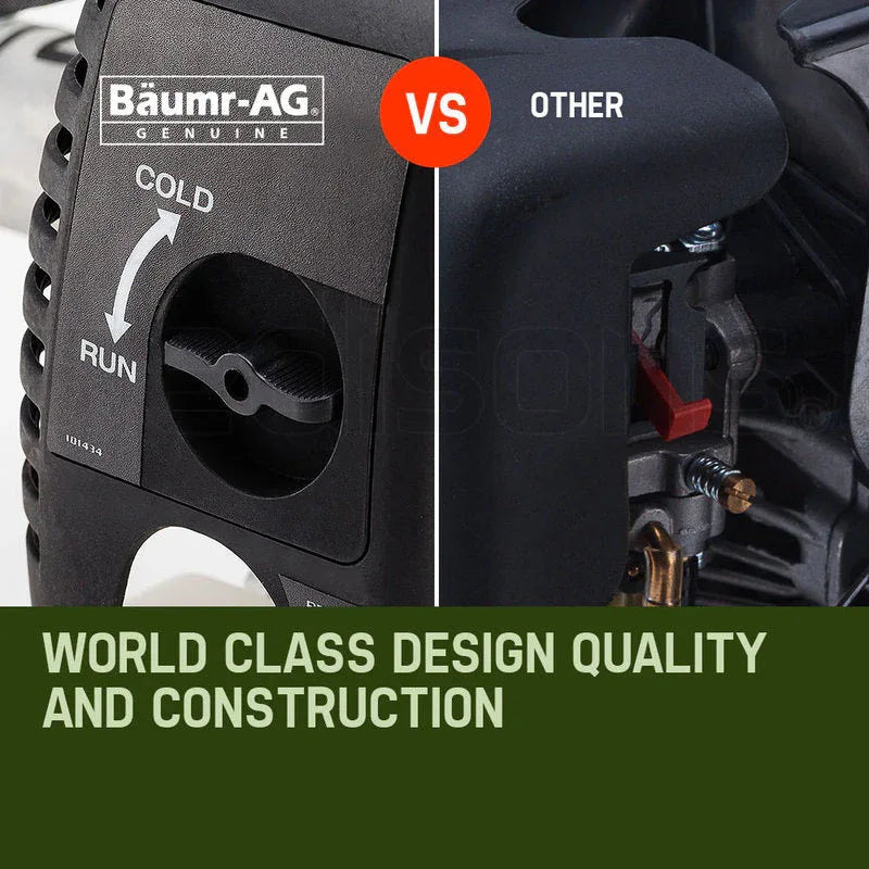Baumr-AG 65CC Long Reach Pole Chainsaw Hedge Trimmer Pruner Chain Saw Tree Multi Tool - Mekamart Australia