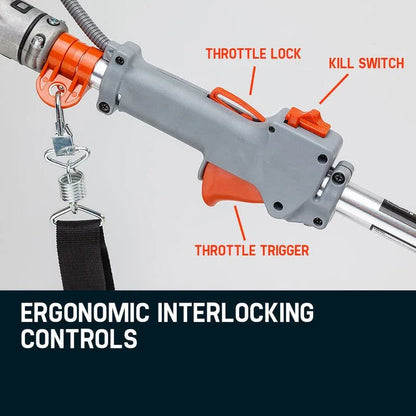 MTM 62CC Long Reach Pole Chainsaw Hedge Trimmer Pruner Chain Saw Cutter Multi Tool - Mekamart Australia