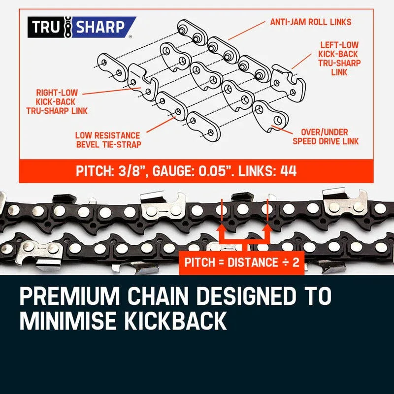 MTM 62CC Long Reach Pole Chainsaw Hedge Trimmer Pruner Chain Saw Cutter Multi Tool - Mekamart Australia