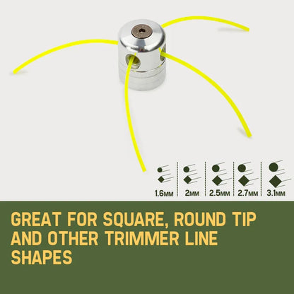 MTM Trimmer Head 4 Line Nylon Alloy Whipper Snipper Brush Cutter Brushcutter - Mekamart Australia