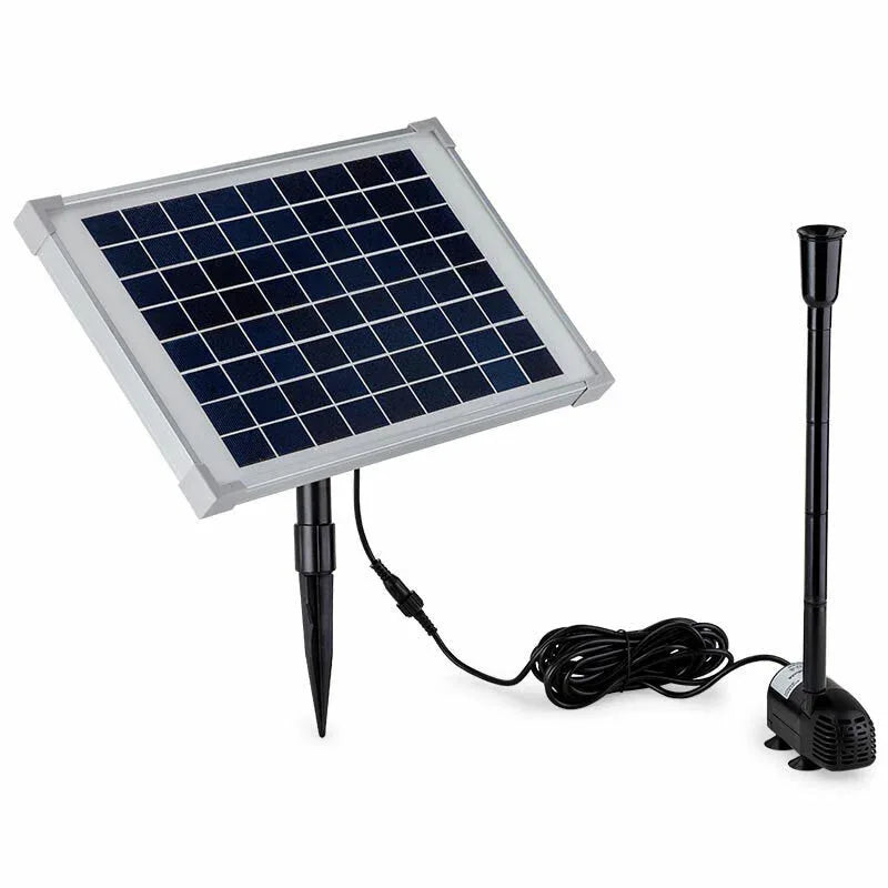 Protege 50W Solar Powered Fountain Submersible Water Pump Pond Kit Power Garden Panel - Mekamart Australia